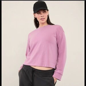 Athleta crewneck seasoft sweatshirt